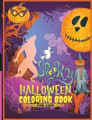 Spooky Halloween Coloring Book for Kids by Donna G Bryant Pagamento Sicuro
